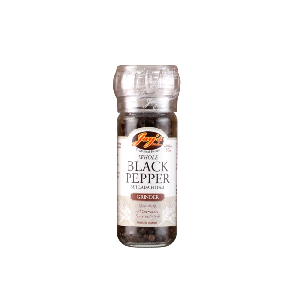 Whole Black Pepper Grinder 50g