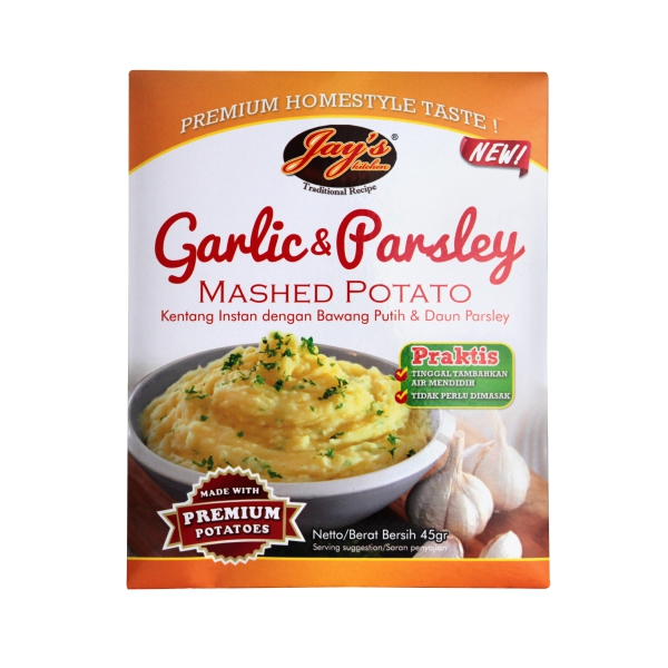 Garlic & Parsley Mashed Potato