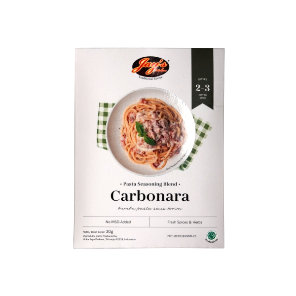 Carbonara Pasta Seasoning Blend 30g