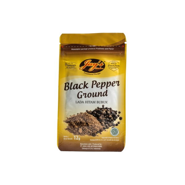 Black Pepper Ground 12g