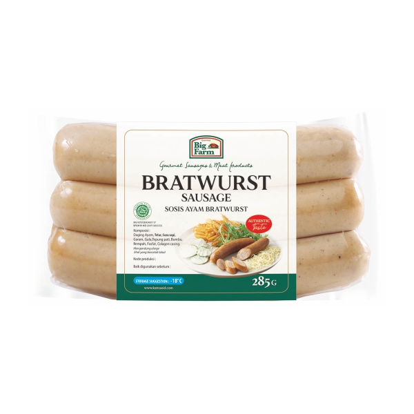 Bratwurst Sausage 285g
