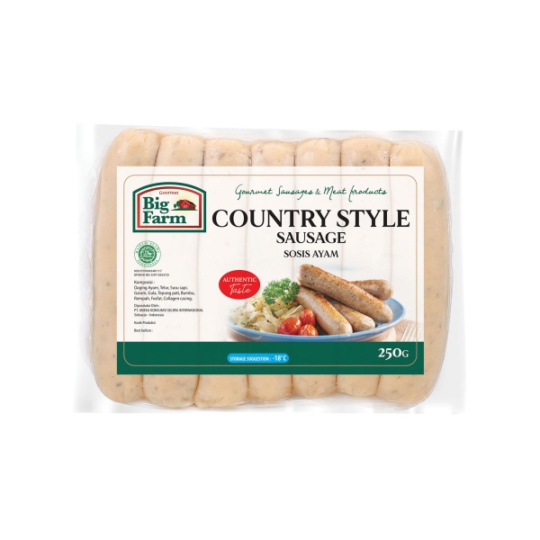 Country Style Sausage 250g